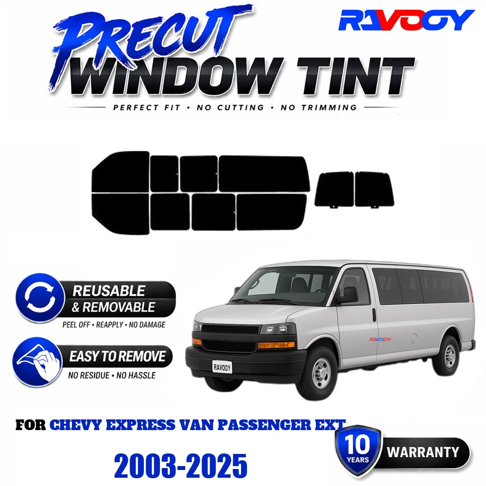 Air Bubble Remover - Precut Window Tint, Reusable Removable EPU