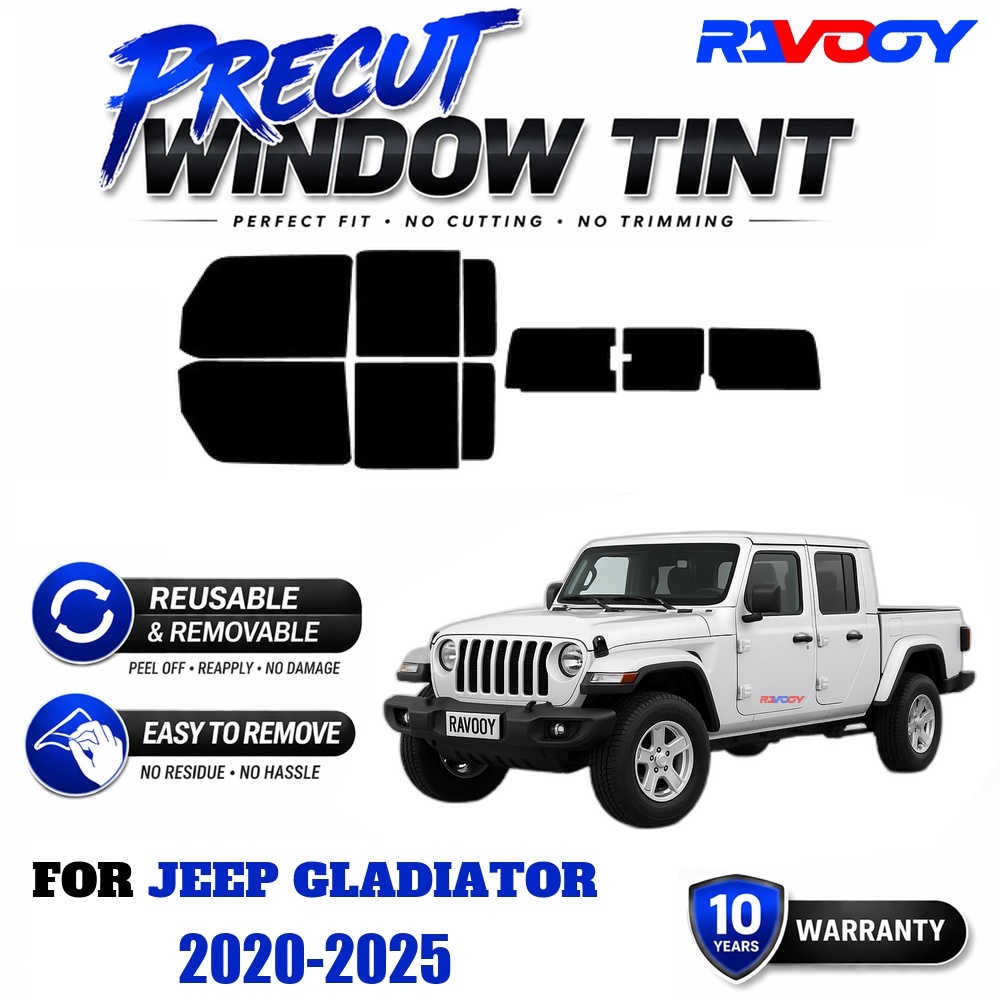 Air Bubble Remover - RAVOOY Precut Window Tint, Reusable Removable