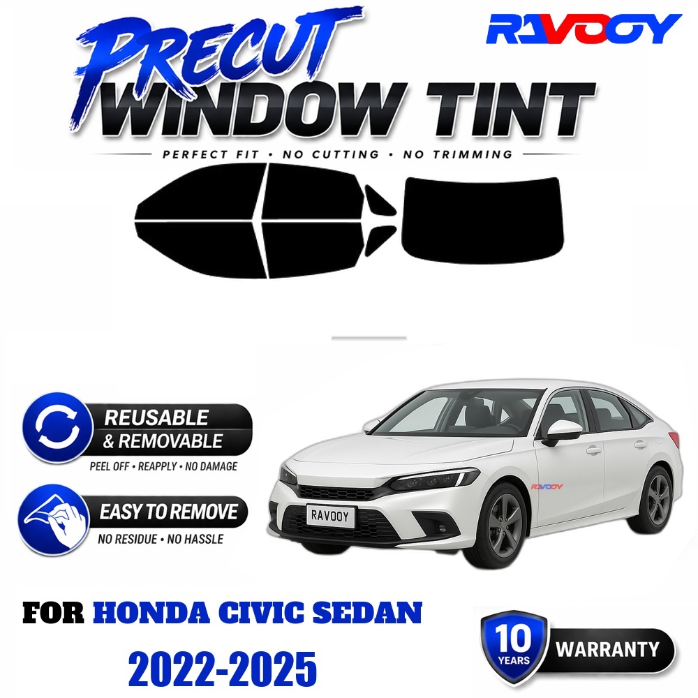 Air Bubble Remover - RAVOOY Precut Window Tint, Reusable Removable