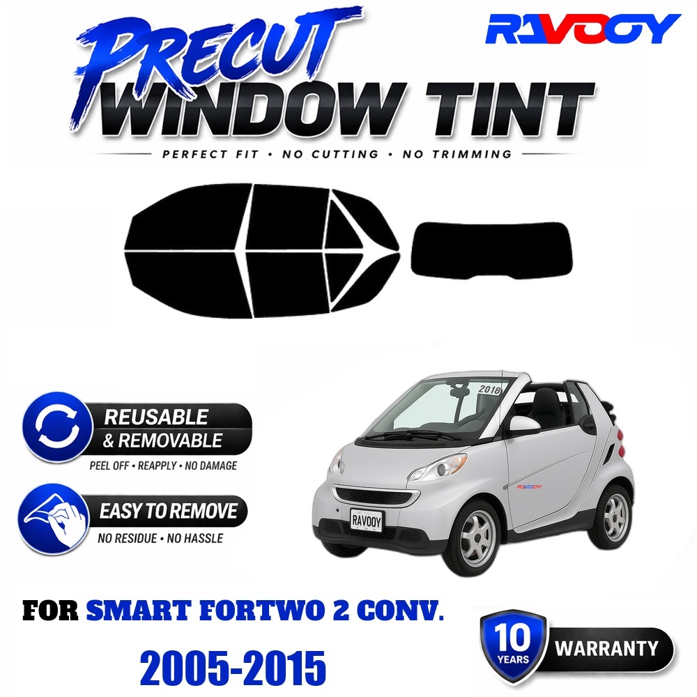 Air Bubble Remover - RAVOOY Precut Window Tint, Reusable Removable