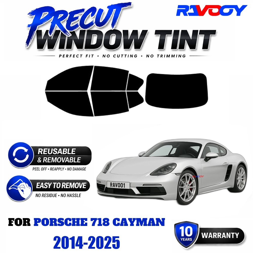 Air Bubble Remover - RAVOOY Precut Window Tint, Reusable Removable