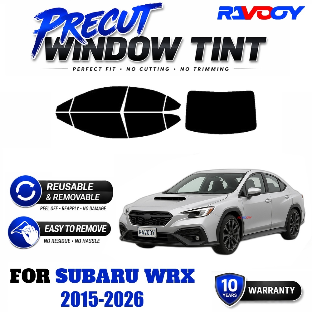 Air Bubble Remover - RAVOOY Precut Window Tint, Reusable Removable