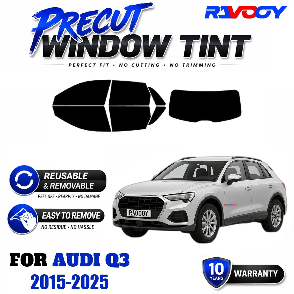 Air Bubble Remover - RAVOOY Precut Window Tint, Reusable Removable