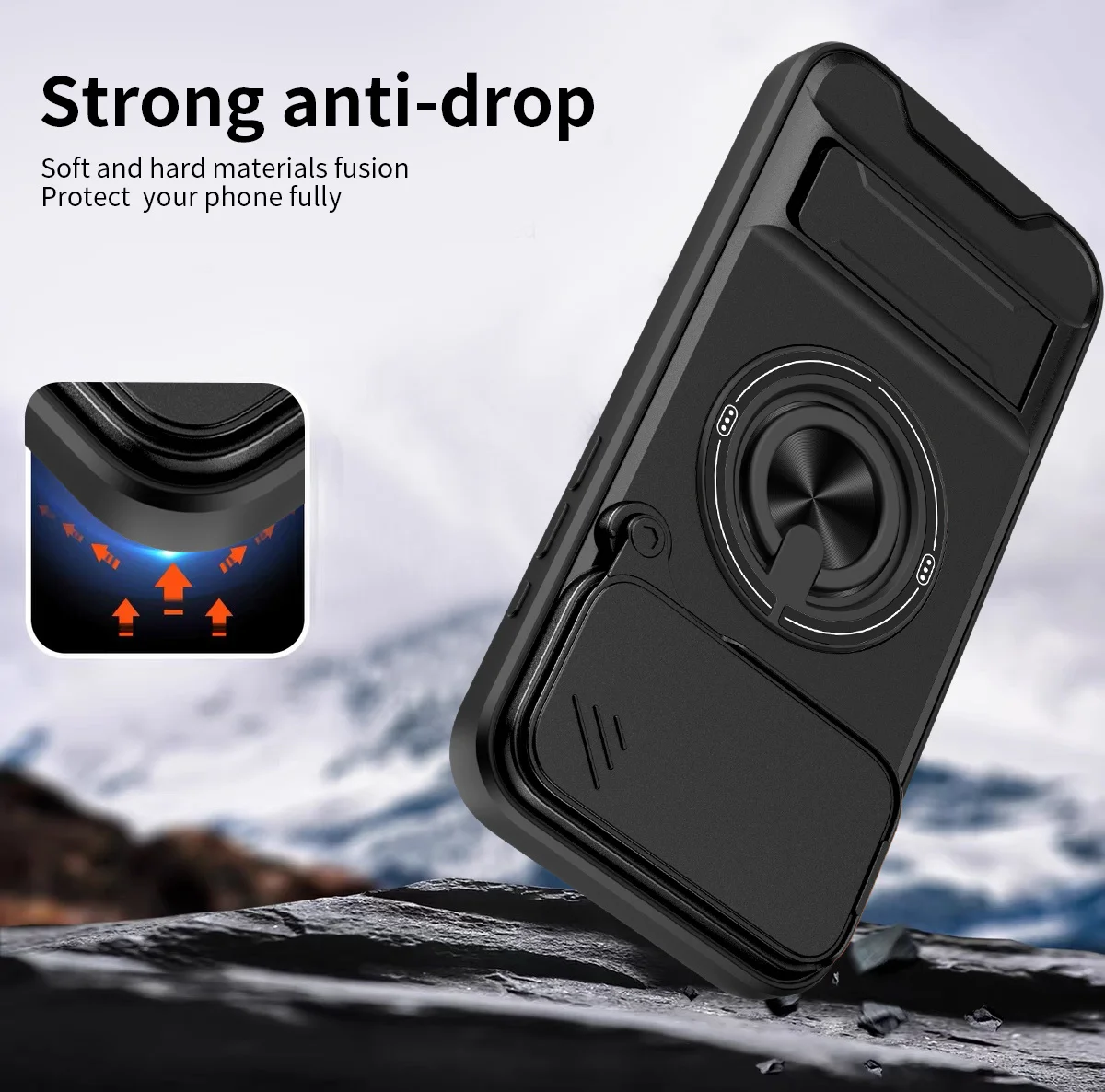Magnetic Phone Case for IPhone - Camera Lens Protector 评论和价格