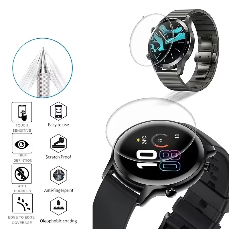 1-3Pcs Hydrogel Film For Garmi - Smartwatch Screen Film 评论和价格