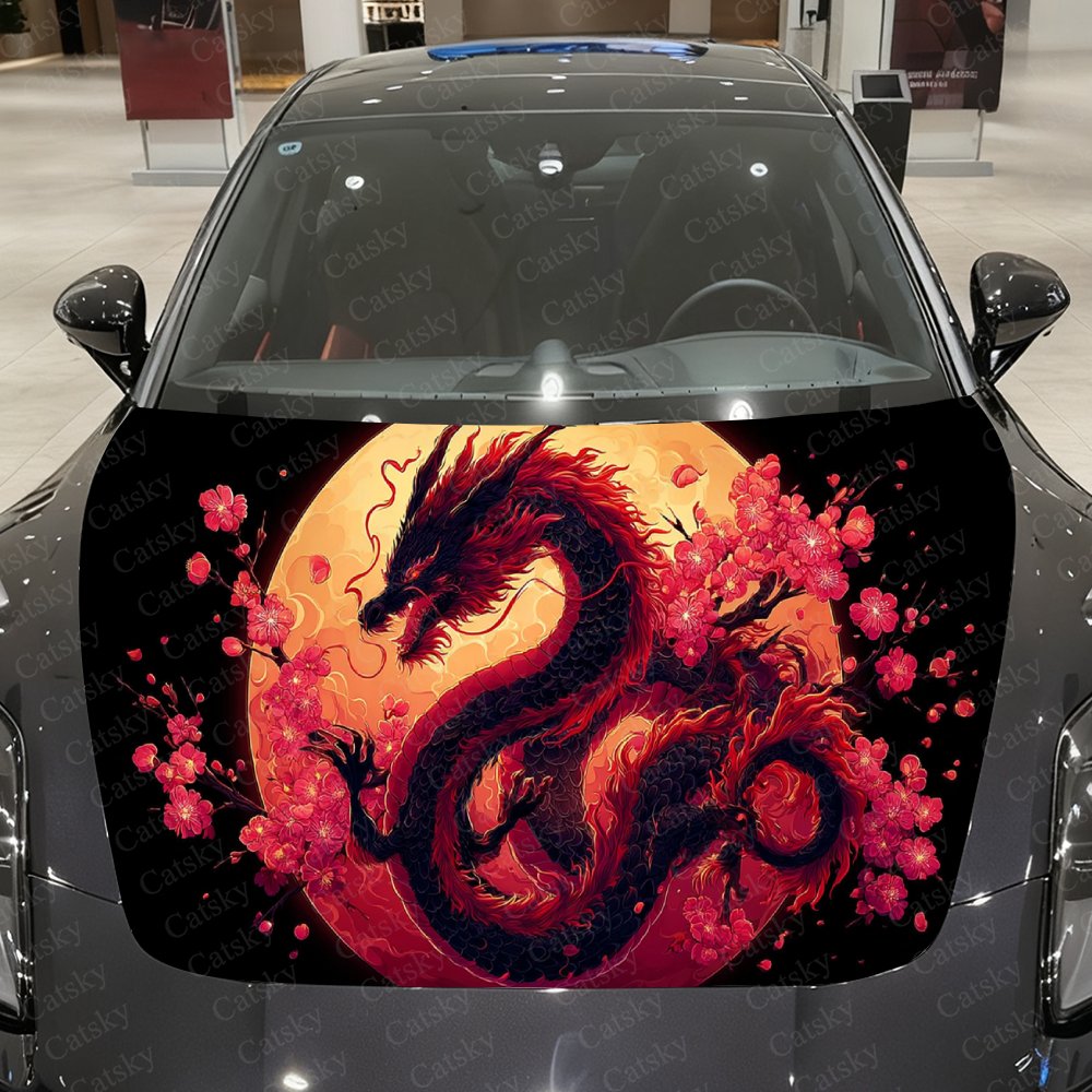 Full Moon Sakura Dragon Car Vi - Full Cover Adhesive 评论和价格
