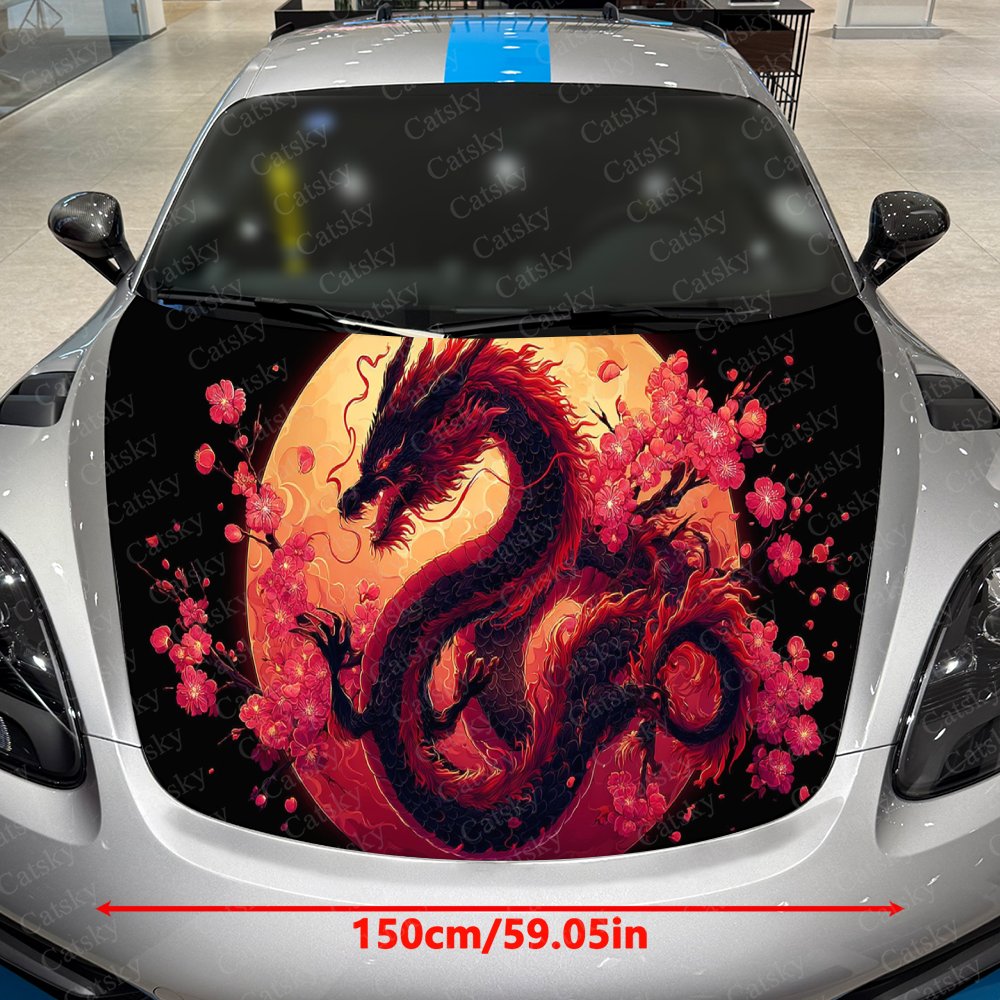 Full Moon Sakura Dragon Car Vi - Full Cover Adhesive 评论和价格