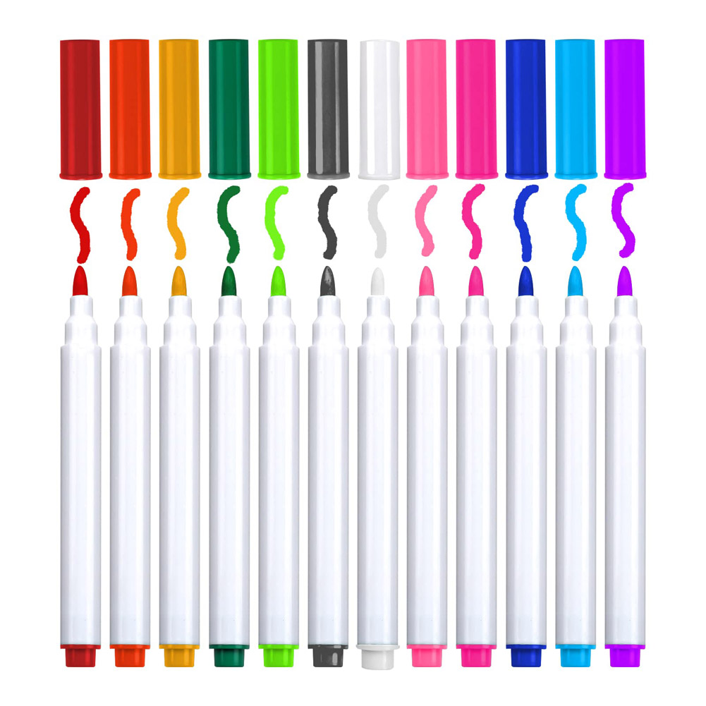 12 Colors Liquid Chalk Pens Fo - Dust Removal Sticker 评论和价格