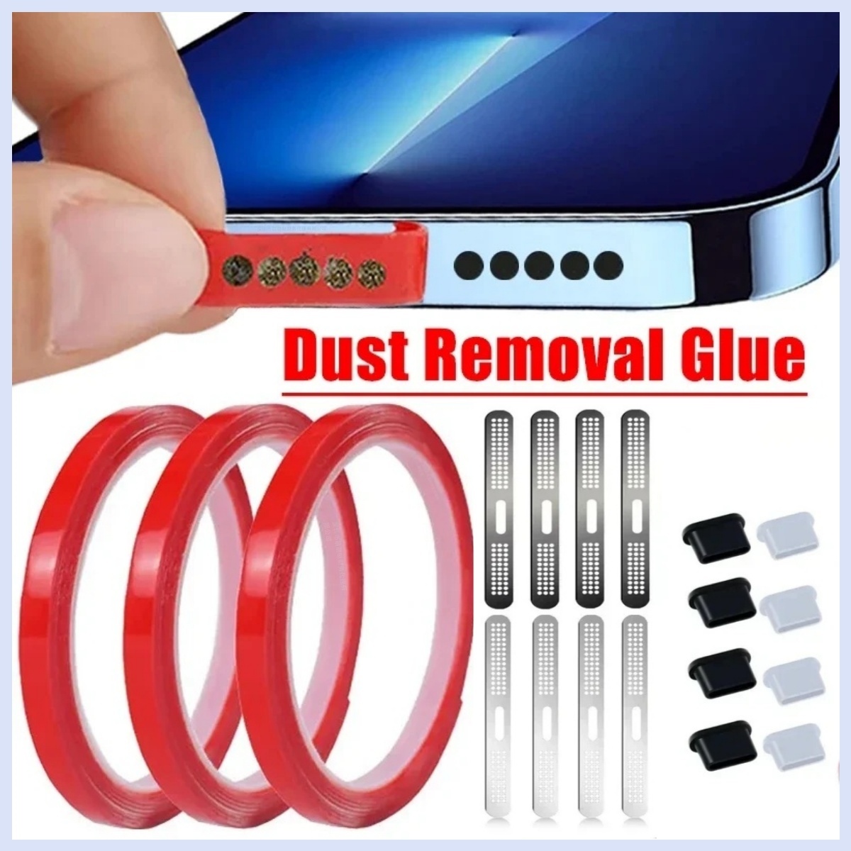 Universal Phone Speaker Dust R - Dust Removal Sticker 评论和价格