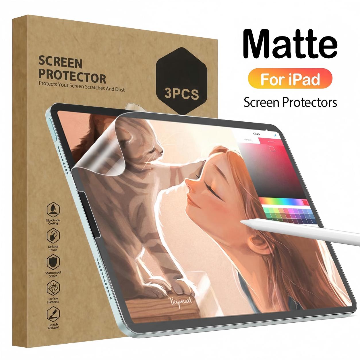 3PCS Paper Like Matte Screen P - Matte Anti Glare Screen 评论和价格