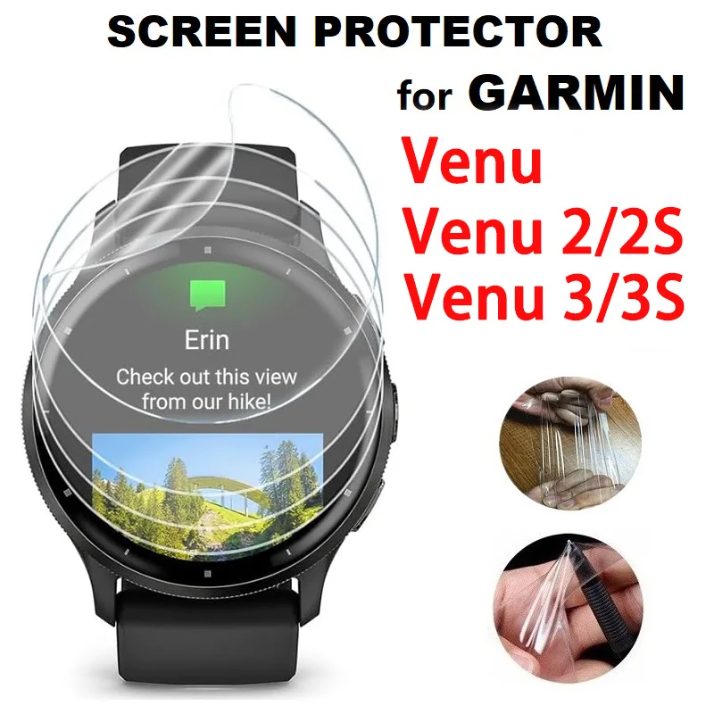 Hydrogel Film For Garmin Venu  - Hydrogel Screen Protector 评论和价格