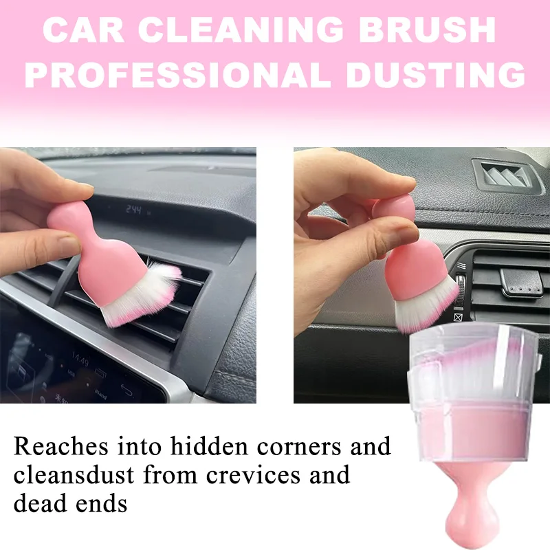 1/3/5PCS Pink Car Dust Removal - Dust Removal Sticker 评论和价格
