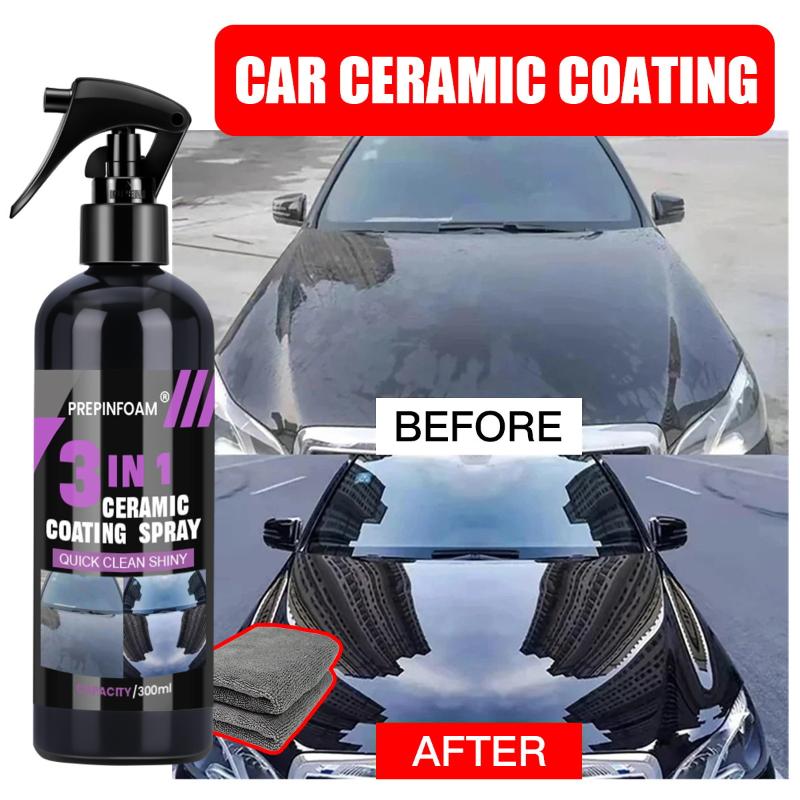 3 In 1 Car Ceramic Liquid Coat - Nano Liquid Coating 评论和价格
