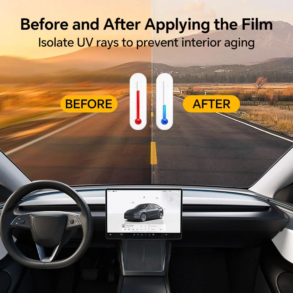 Pre-cut Car Window Glass Priva - Glass Protector Auto 评论和价格