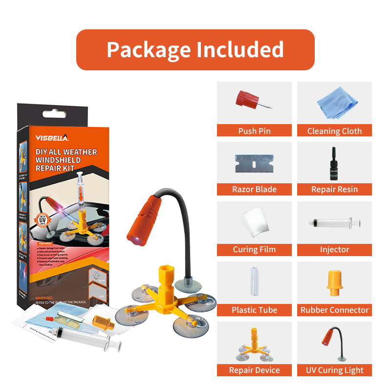Visbella Car Windshield Repair - Liquid Uv Glue Kit 评论和价格