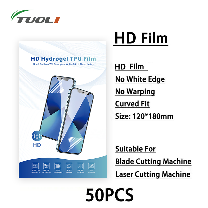 TUOLI HD 50PcsCellphone Screen - Screen Protector Cutter 评论和价格