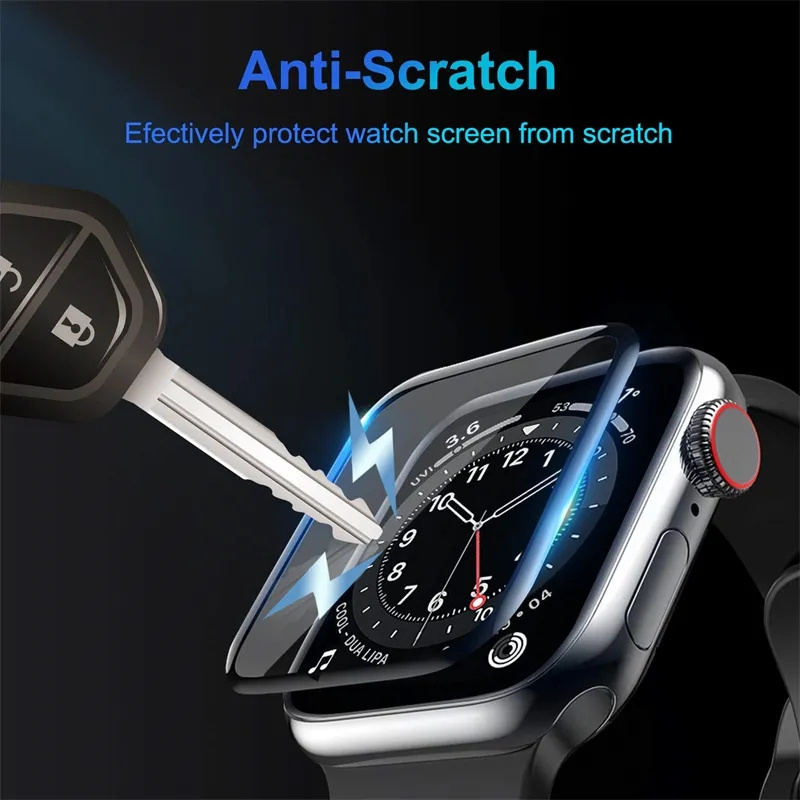 Soft Glass For Apple Watch Scr - Tempered Glass Screen 9H 评论和价格