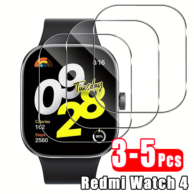 3-5Pcs Premium Tempered Glass  - Smartwatch Screen Film 评论和价格