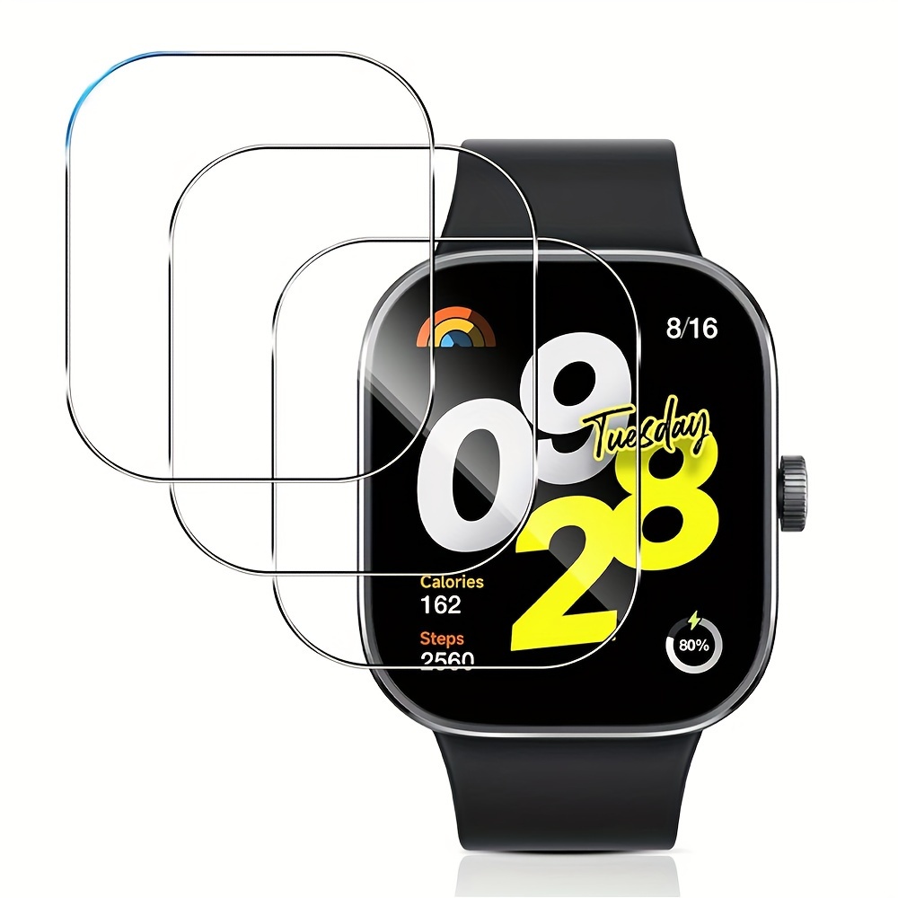 3-5Pcs Premium Tempered Glass  - Smartwatch Screen Film 评论和价格