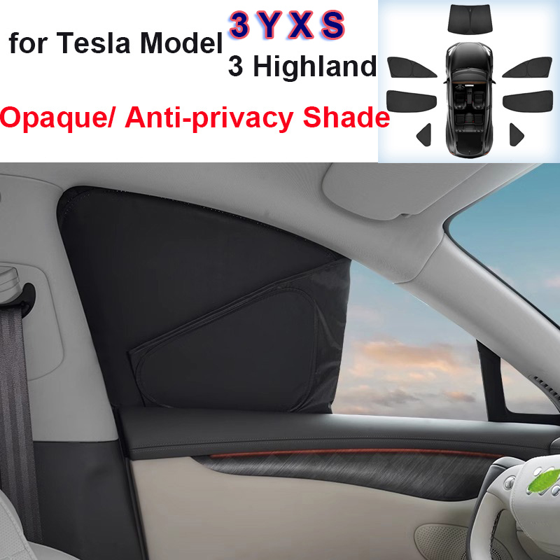 Car Sunshade for Tesla Model 3 - Privacy Screen Protector 评论和价格