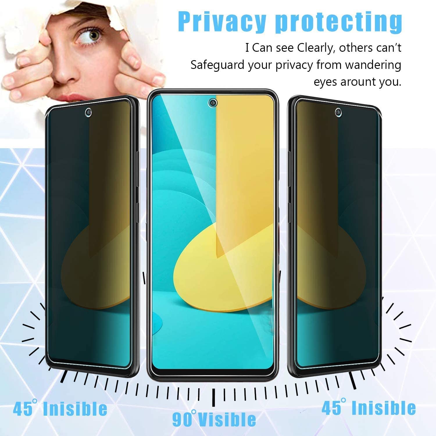 2 PACK Privacy Filter Tempered - Privacy Filter 2Pack 评论和价格