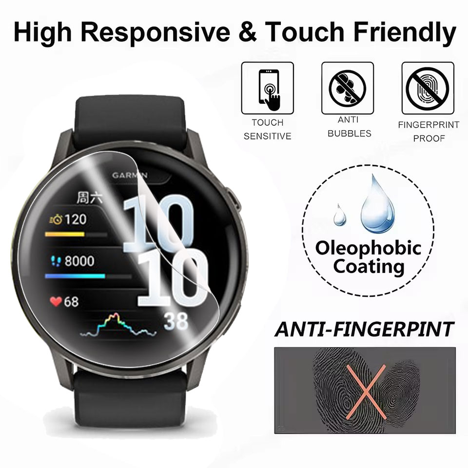 Soft Hydrogel Film For Garmin  - Hydrogel Screen Protector 评论和价格