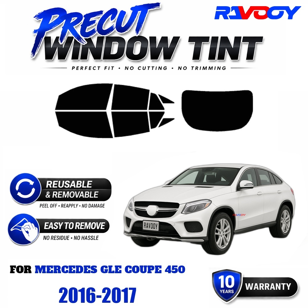 RAVOOY Precut Window Tint, Reu - Air Bubble Remover 评论和价格