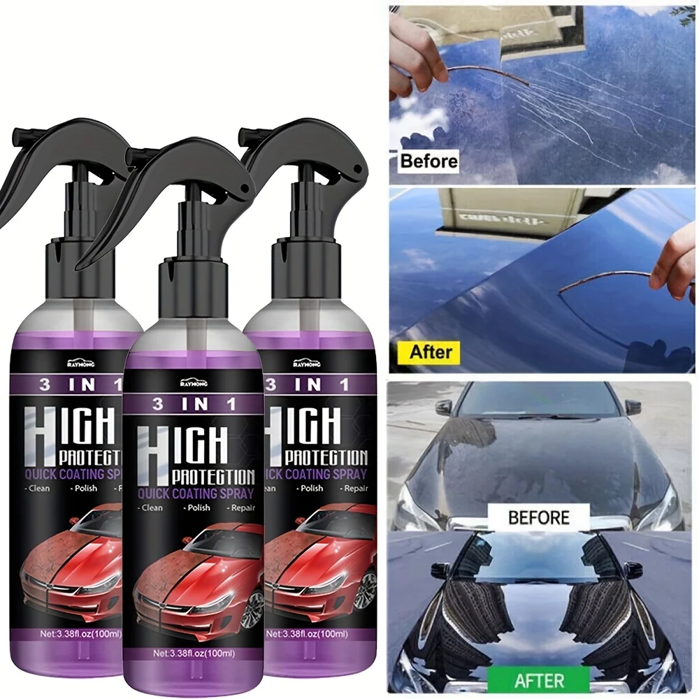 3 in 1 Car Ceramic Liquid Coat - Nano Liquid Coating 评论和价格