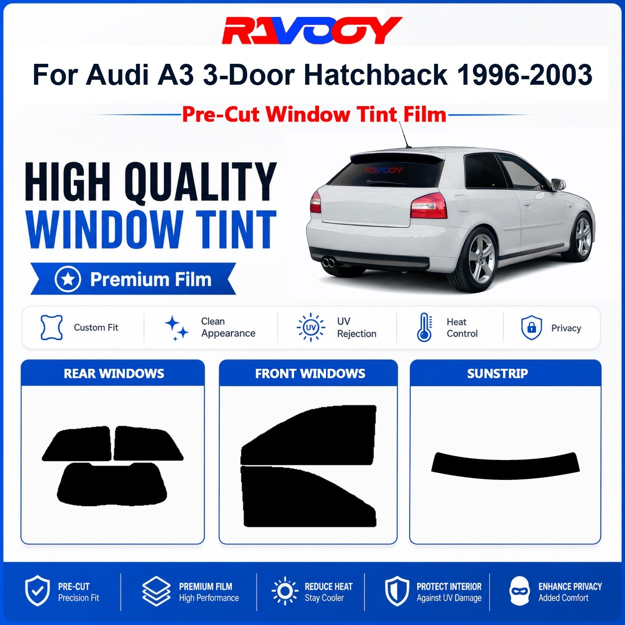 Premium Pre-Cut Window Tint Fo - Privacy Screen Protector 评论和价格