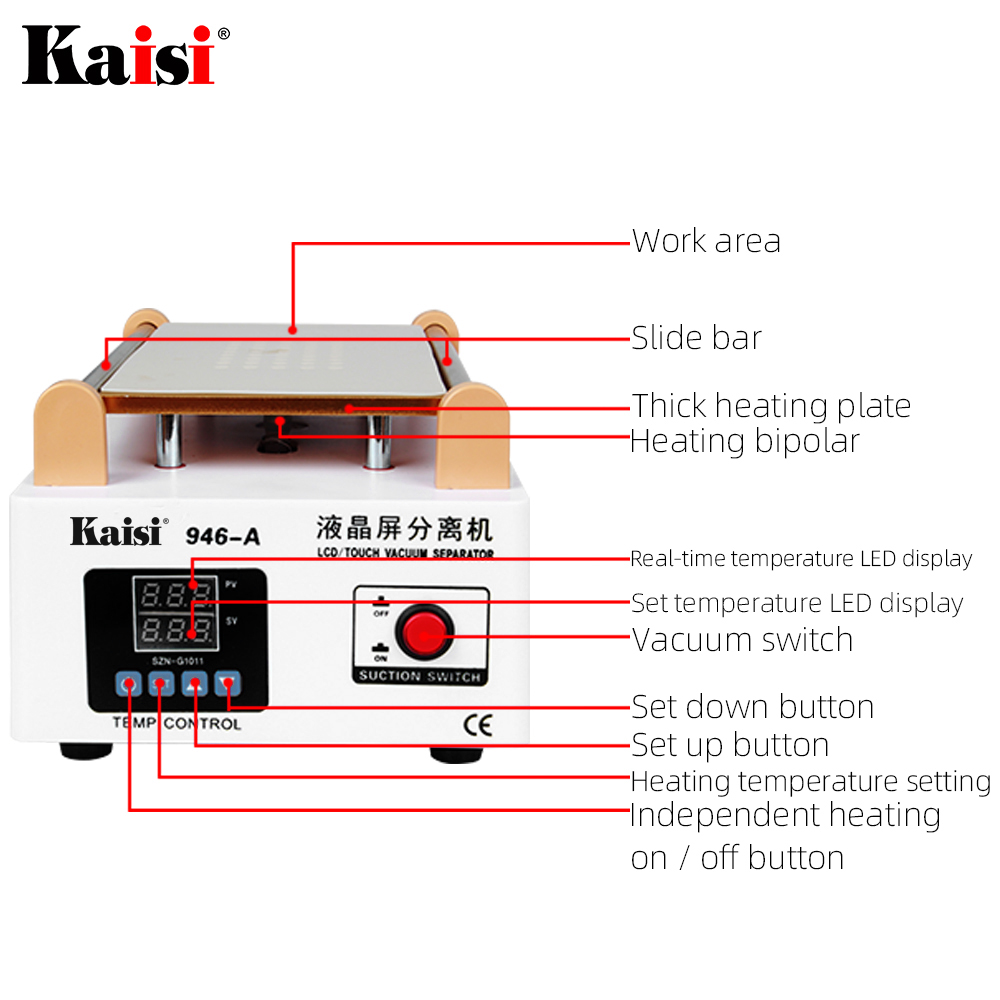 Kaisi 946A LCD Screen Touch Sc - Screen Alignment Tool 评论和价格
