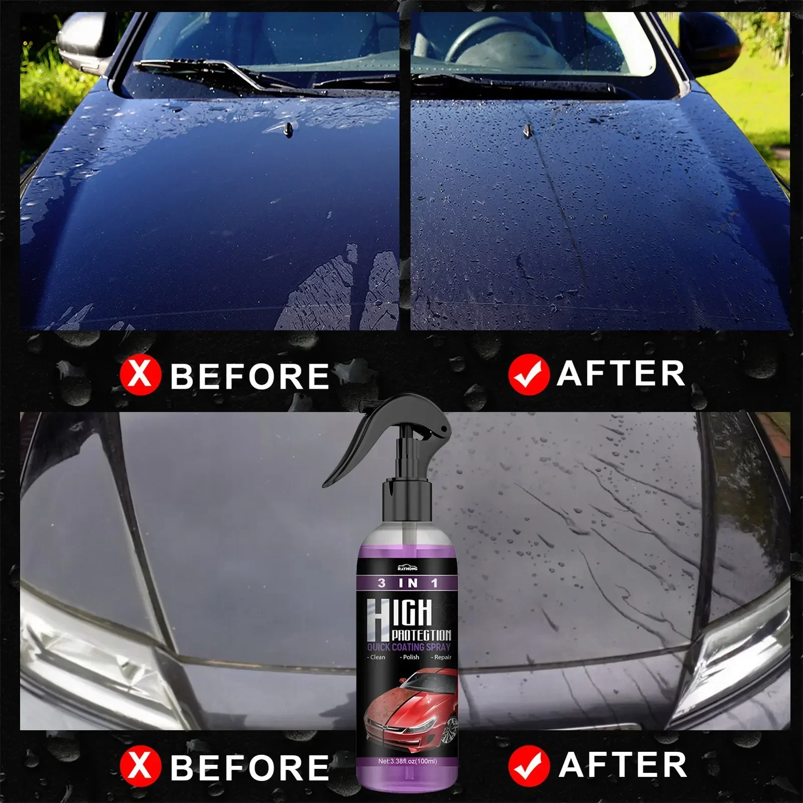 3 In 1 Car Ceramic Nano Coatin - Nano Liquid Coating 评论和价格