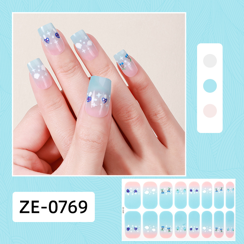 16Tips Full Cover Nail Sticker - Full Cover Adhesive 评论和价格
