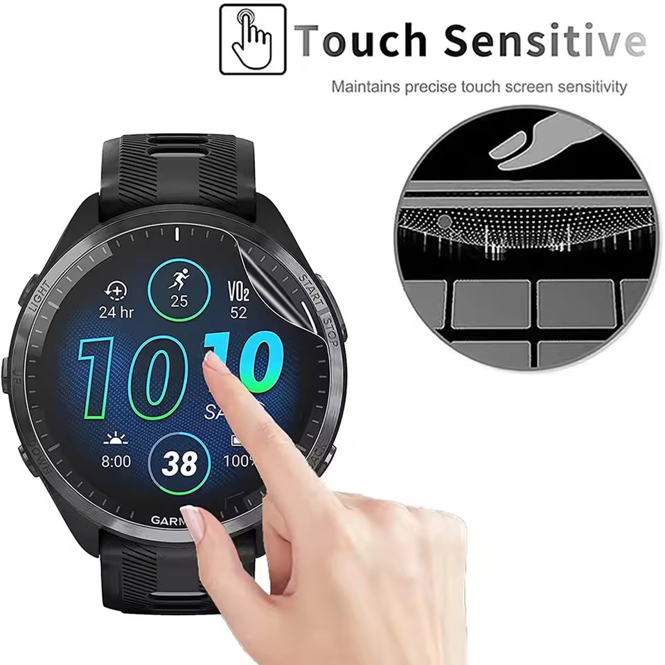 3Pcs Soft HD Hydrogel Protecti - Smartwatch Screen Film 评论和价格