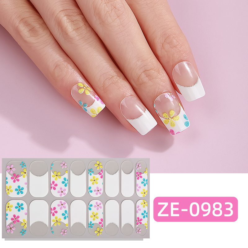 16Tips Gradient Marble Full Co - Full Cover Adhesive 评论和价格