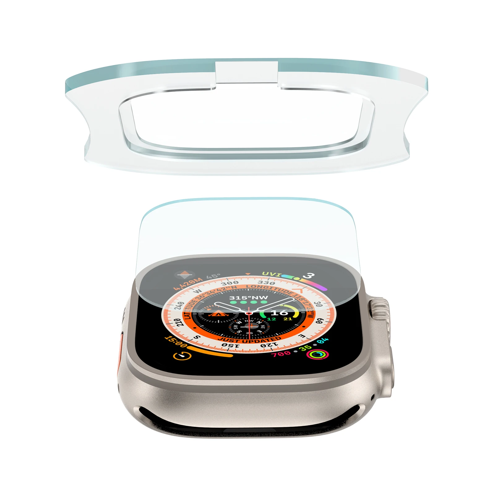 Tempered Glass for Apple Watch - Screen Alignment Tool 评论和价格