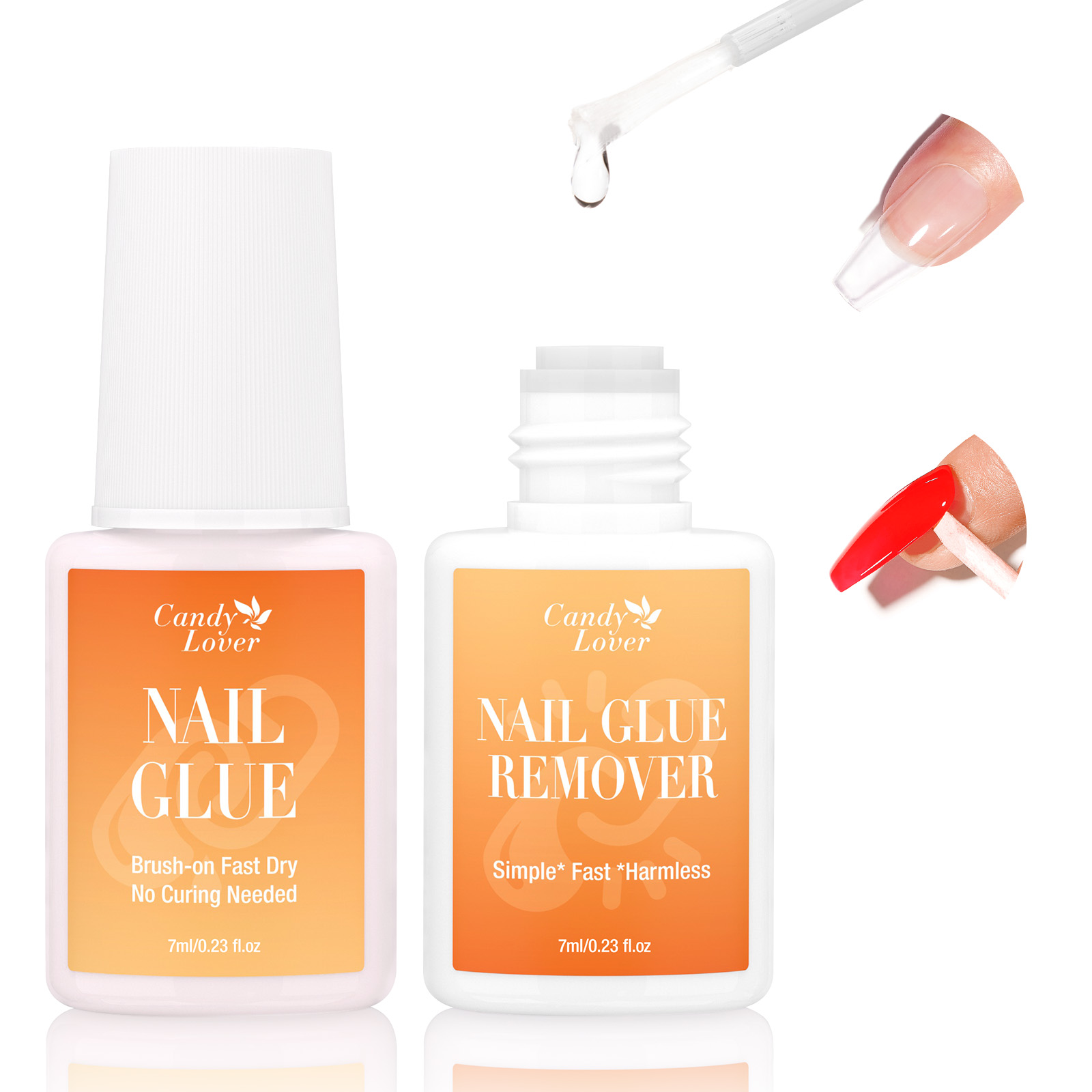 Super Strong Nail Glue Remover - Liquid Uv Glue Kit 评论和价格