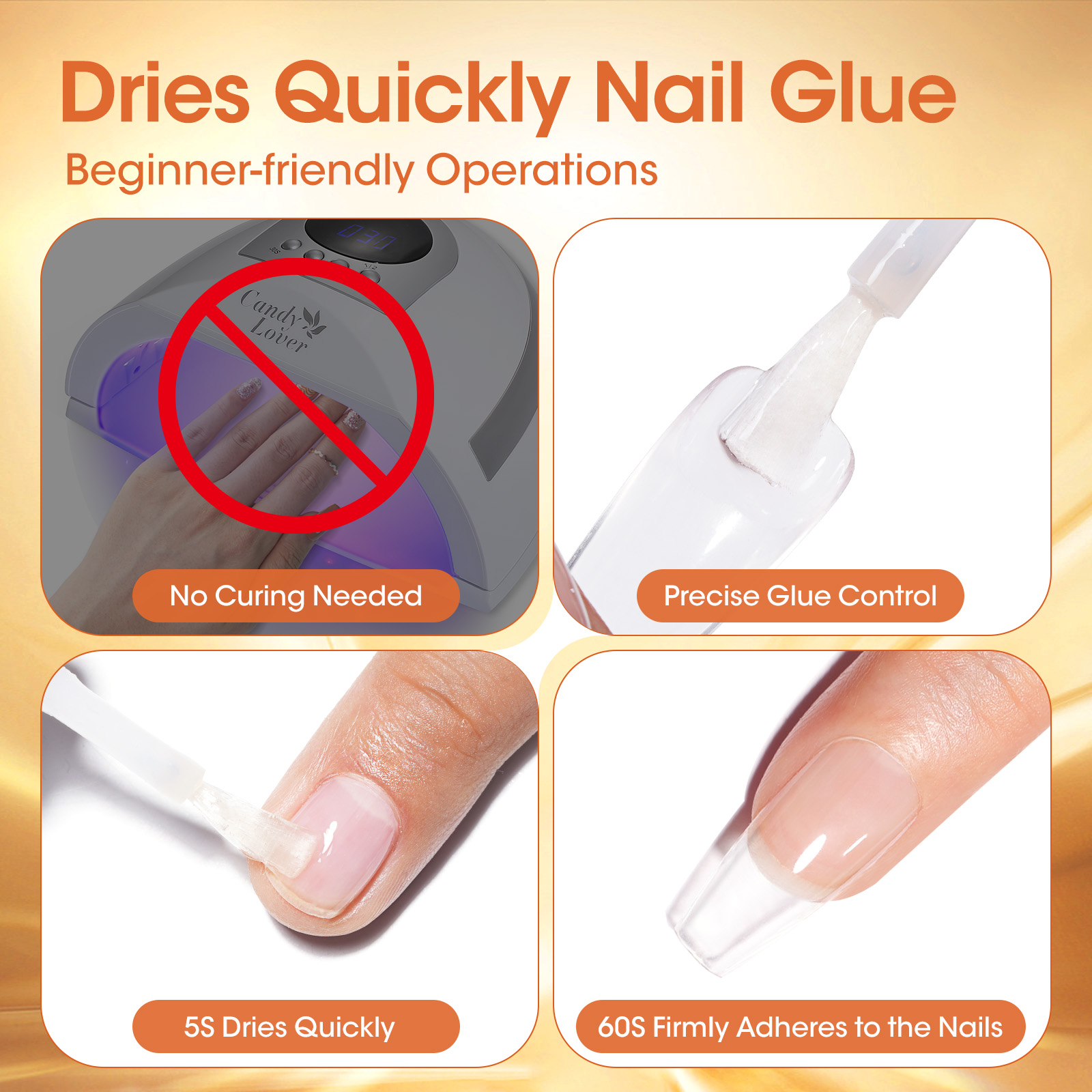 Super Strong Nail Glue Remover - Liquid Uv Glue Kit 评论和价格