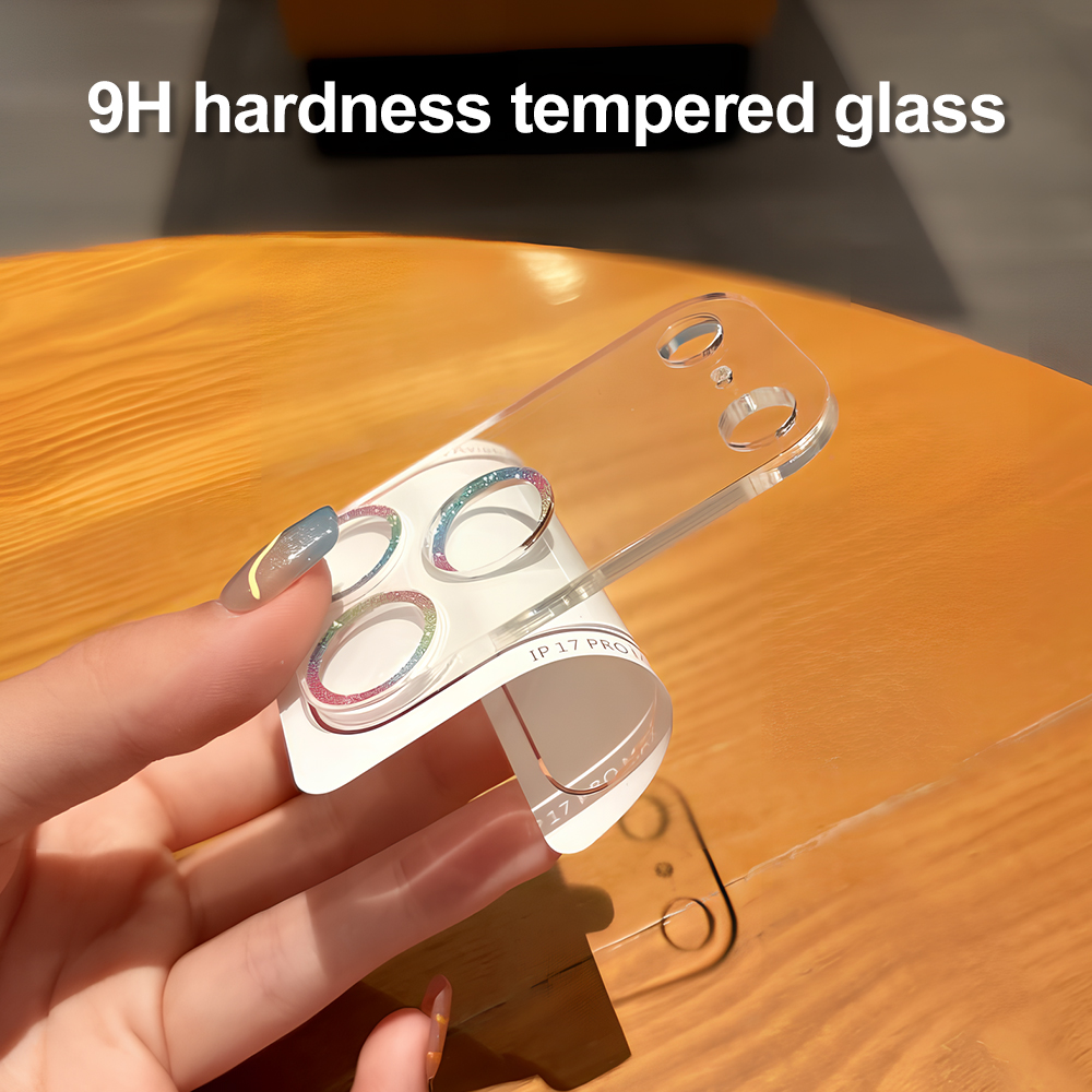 Glitter Camera Lens Protector  - Tempered Glass Screen 9H 评论和价格